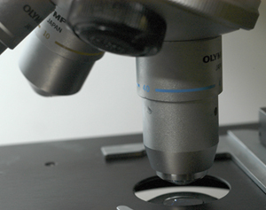 image of a microscope